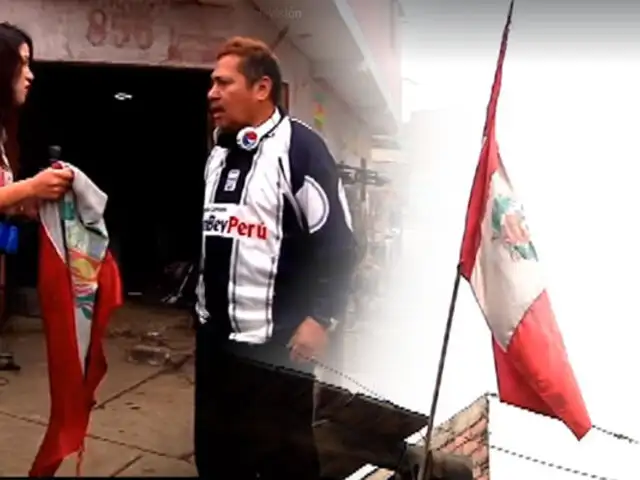 Fiestas Patrias: peruanos orgullosos izan banderas…pero están sucias y rotas