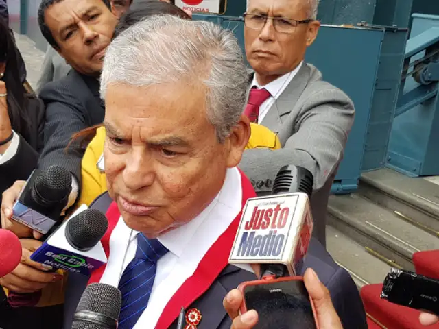 César Villanueva: “No estoy de acuerdo con ninguna inestabilidad política”