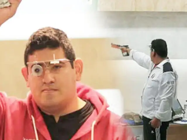 Lima 2019: Marko Carrillo quedó en cuarto lugar en prueba de tiro con pistola de aire