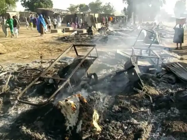 Nigeria: ataque de Boko Haram deja cerca de 65 fallecidos