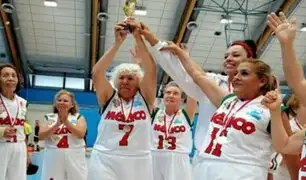 Increíble: abuelitas mexicanas ganan título mundial de basquetbol