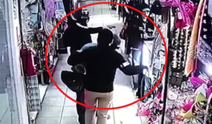 Surco: delincuentes con casco asaltan joyería y se llevan 30 mil dólares