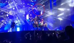 Acróbata cae al vacío durante un espectáculo en España