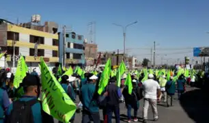 Arequipa: seis detenidos en segundo día de paro indefinido contra Tía María