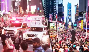 EEUU: se desata pánico en Times Square por un falso tiroteo