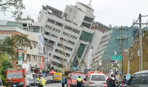 Taiwán: sismo provocó corte de luz de 10 mil viviendas