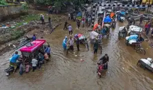 India: inundaciones dejan casi 200 fallecidos y un millón de desplazados