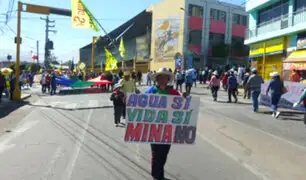 Conflicto social: Moquegua inicia paro contra proyecto minero Quellaveco