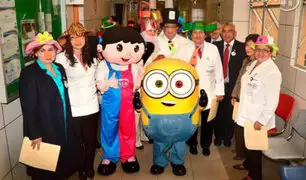 Pequeños del INSN celebran el Día del buen trato al paciente