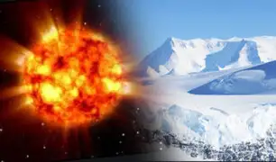 Descubren restos de una supernova en la Antártida