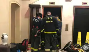 EEUU: el terrible momento en que un hombre muere aplastado por un ascensor