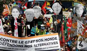 Francia: violencia tras inicio del G7 deja 68 detenidos