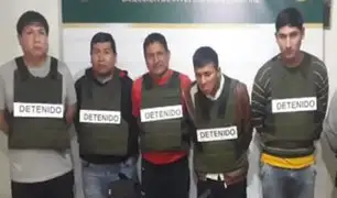 Cayeron ´Los injertos del cono este´: delincuentes que extorsionaban obras