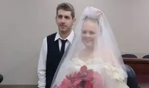 Joven pareja murió en accidente minutos después de su ceremonia de bodas