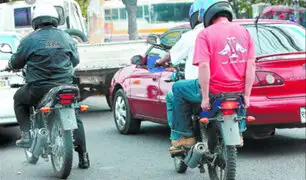 MTC: multarán con más de 4 mil soles a quienes ofrezcan servicio de taxi en motos lineales
