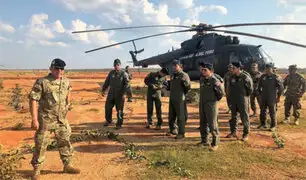 Perú envió helicópteros a Bolivia para combatir incendios forestales