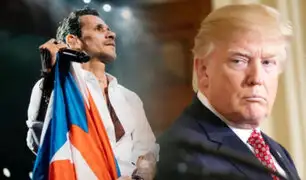 Marc Anthony arremete contra Trump por su comentario sobre Puerto Rico