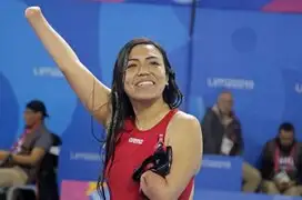 Lima 2019: ayacuchana Dunia Felices obtiene medalla de bronce en para natación