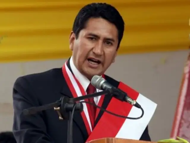 Vladimir Cerrón: Gobernador regional de Junín es condenado a prisión efectiva
