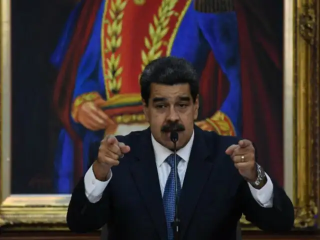 Venezuela: Maduro acusó a Estados Unidos de 