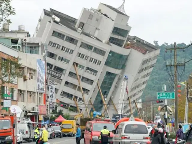 Taiwán: sismo provocó corte de luz de 10 mil viviendas