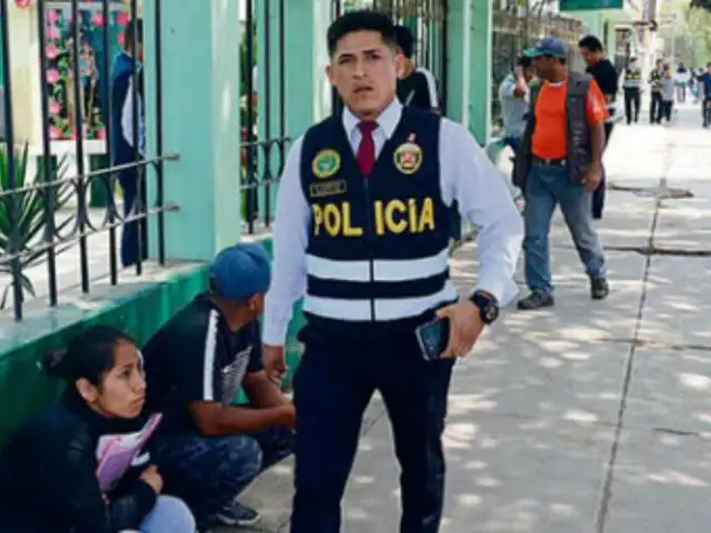 Absuelven a policía procesado por disparar a delincuente en Chiclayo