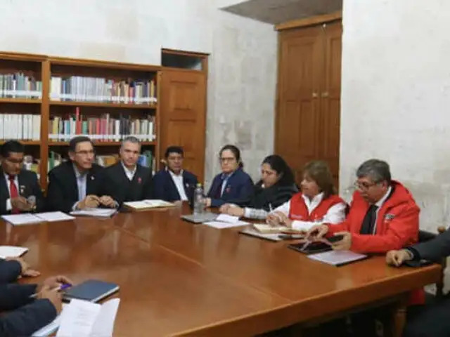 Tía María: filtran audio entre Presidente Vizcarra con autoridades de Arequipa