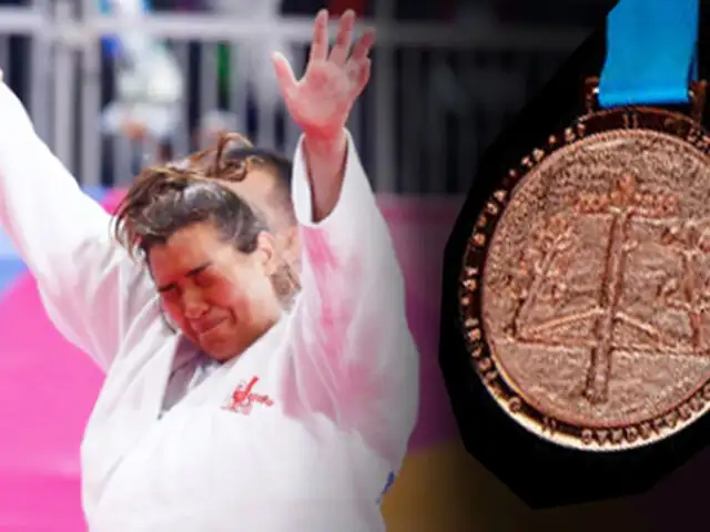Lima 2019: Yuliana Bolivar gana medalla de bronce en judo para Perú