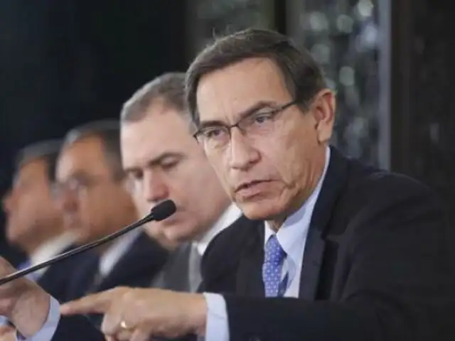 Presidente Vizcarra: adelanto de elecciones no cambiará de fecha, límite es setiembre