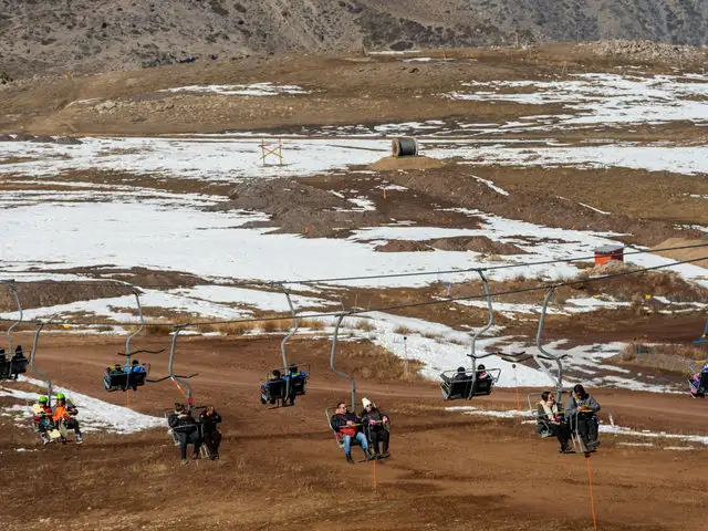 Chile: centros de esquí se quedan casi sin nieve por cambio climático