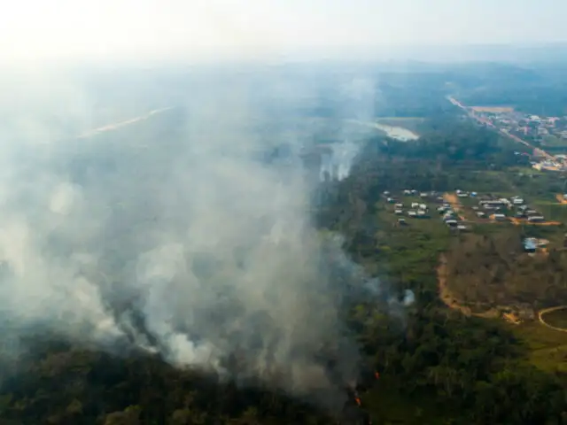 Ministerio del Ambiente: incendios forestales en Amazonía no se han extendido a Perú
