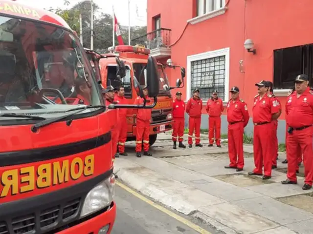 Japón donó unidades móviles de emergencia a Bomberos del Perú