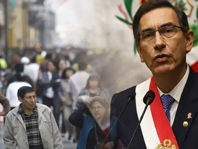 El 70% de peruanos respalda el adelanto de elecciones al 2020