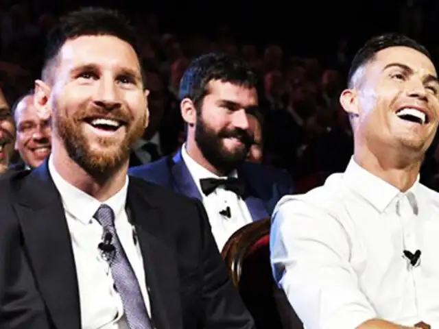 Lionel Messi y Cristiano Ronaldo, mostraron su admiración del uno por el otro