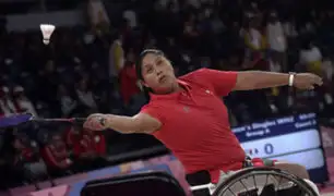 Lima 2019: Pilar Jáuregui consiguió medalla de oro en para bádminton
