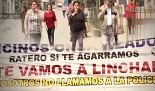 El Agustino: vecinos crean cuadrilla ´anti-choros´ y prometen linchar delincuentes