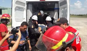 Nasca: choque entre bus y camión deja dos muertos y más de diez heridos