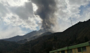 Volcán Ubinas: se registra nueva explosión y emisión de gases y cenizas