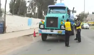 Callao: camioneros rechazan posibilidad de “Pico y Placa” en sus vehículos pesados
