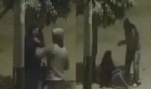 Ica: hombre golpea en la calle a su pareja luego de una discusión