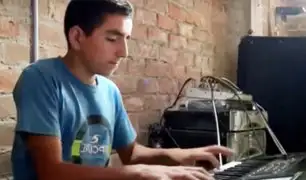 Joven y talentoso pianista chiclayano es becado para la Universidad Nacional de Música