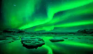 Espectacular Aurora Boreal en la Antártida causa asombro