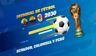 Ecuador hace propuesta a Perú y Colombia para organizar juntos el Mundial 2030