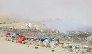 Pisco: desierto California se encuentra contaminado por grandes cantidades de basura