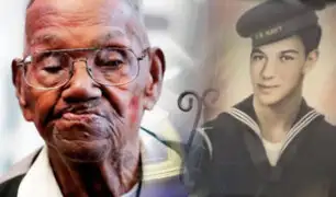 EEUU: veterano de la Segunda Guerra Mundial celebra 110 años