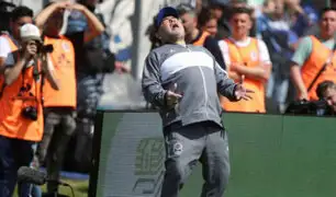 Maradona debutó como técnico con derrota en torneo argentino de fútbol