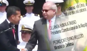 Procuraduría denuncia a Humala y Cateriano por malversación en compra de buque