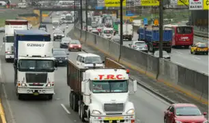 Panamericana Sur: conductores de carga pesada solicitan carril segregado
