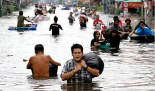 Inundaciones dejan 33 personas fallecidas en Tailandia