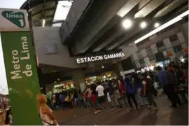 Metro de Lima: revendedores siguen en los exteriores de algunas estaciones